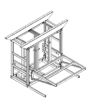 Zeichnung Stahlkonstruktion