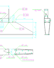 Detailzeichnung Stahlkonstruktion