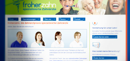 Zahnarzt Sindelfingen | Webdesign und Suchmaschinenoptimierung